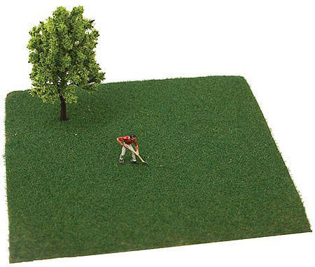 Walthers SceneMaster 1205 All Scale Static Grass Flocking - Dark Green Blend 3/32" 2.5mm Fibers, 3-1/2oz 100g