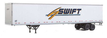 Walthers SceneMaster 2457 HO Scale 53' Stoughton Trailer 2-Pack - Assembled - Swift