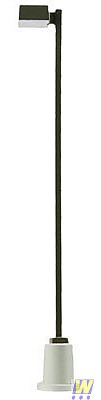 Walthers SceneMaster 4319 HO Scale Single-Square Modern Parking Lot Light - 3-3/4" Tall x 1/2" Wide 9.5 x 1.2cm