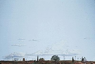 Walthers SceneMaster 710 HO Scale Background Scene 24 x 36" 60 x 90cm - Instant Horizons(TM) - Whistle Stop