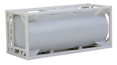 Walthers SceneMaster 8100 HO Scale 20' Tank Container - Kit - Undecorated
