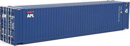 Walthers SceneMaster 8568 HO Scale 45' CIMC Container - Assembled - American President Lines (blue, small logo)