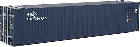 Walthers SceneMaster 8570 HO Scale 45' CIMC Container - Assembled - Cronos (blue, white)