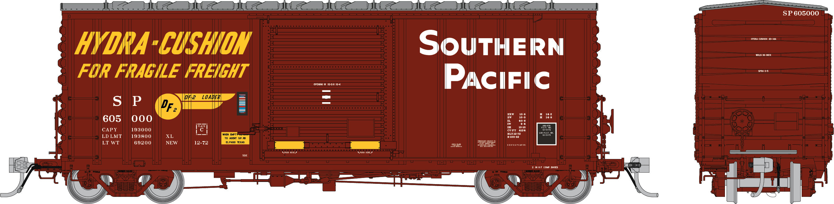 Rapido HO PC&F Box Cars