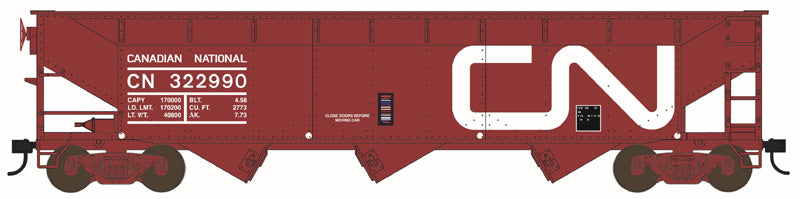 Bowser HO 70-Ton Offset Hoppers