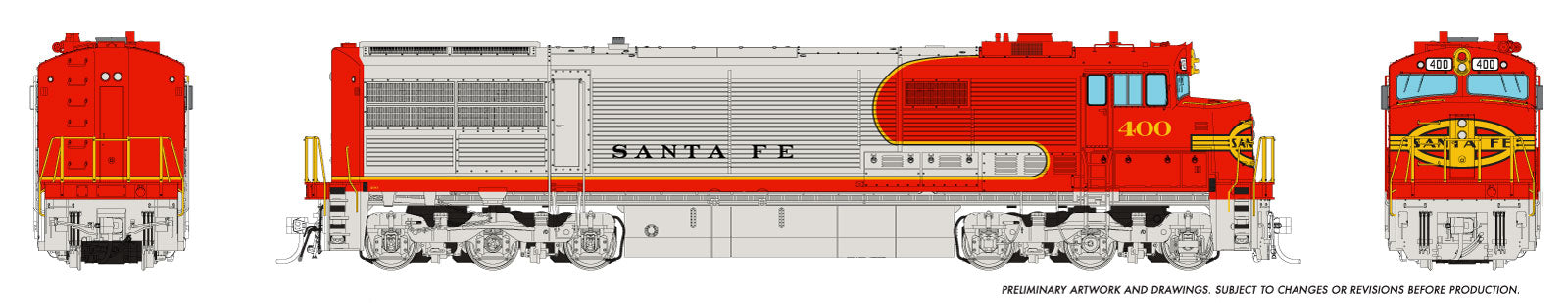 Rapido HO GE U30CG Locomotives