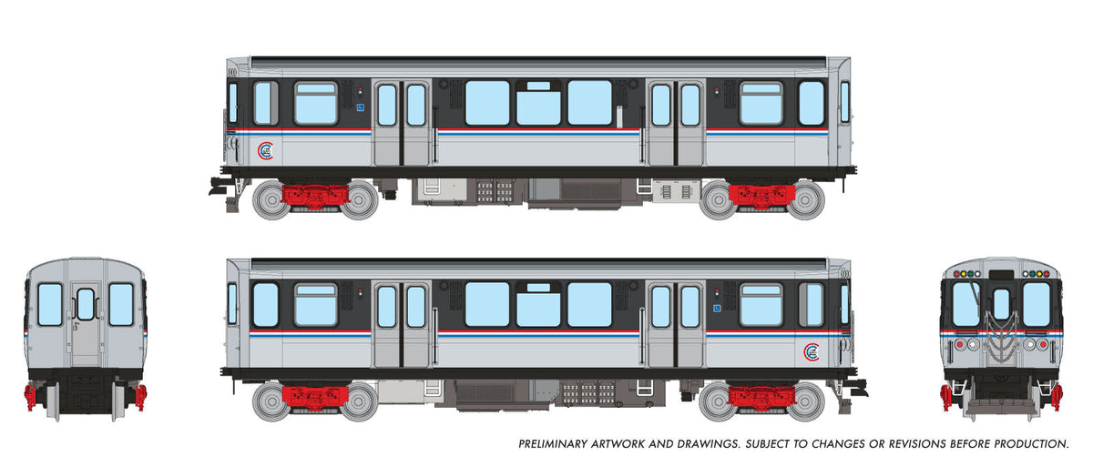 Rapido N CTA 2600-Series L Cars