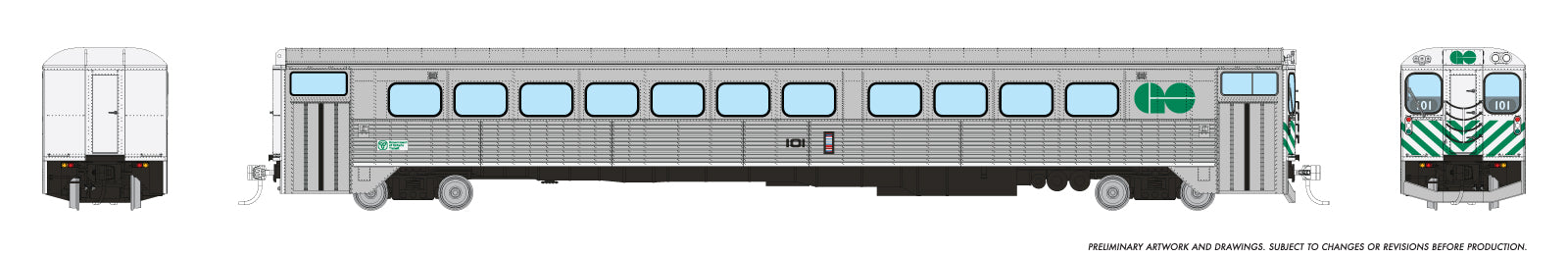 Rapido HO Hawker Siddeley Commuter Cars