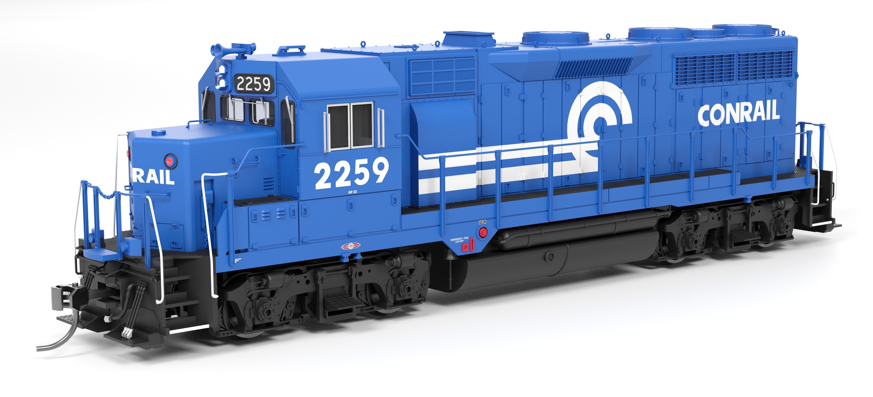 Broadway Limited Imports 10006 HO EMD GP35 Conrail 2277 Conrail Blue - main view