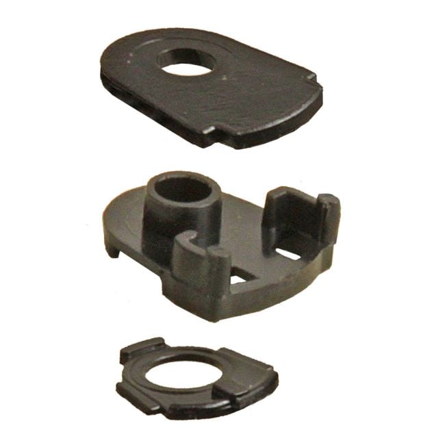Kadee 233 HO scale 30-series draft gear boxes and lids, 10 pair