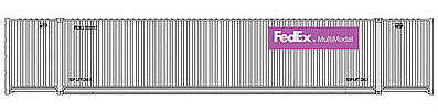 Walthers SceneMaster 8504 HO Scale 53' Container FedEx MultiModal