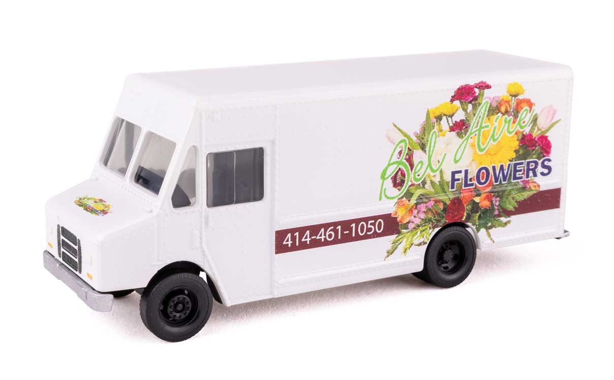 Walthers SceneMaster 12115 HO Scale Morgan Olson(R) Route Star Van - Bel Aire Flowers