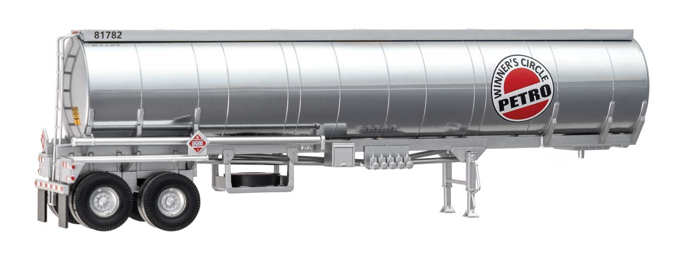 Walthers SceneMaster 12358 HO Scale Petroleum Tank Trailer Winner's Circle Petro