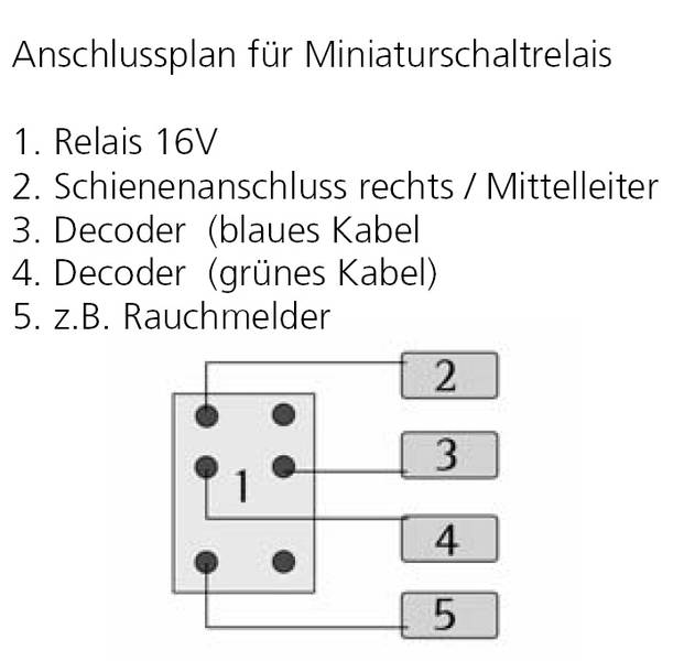 ESU 51963 Miniature Switching Relay — 1 A, 16 V