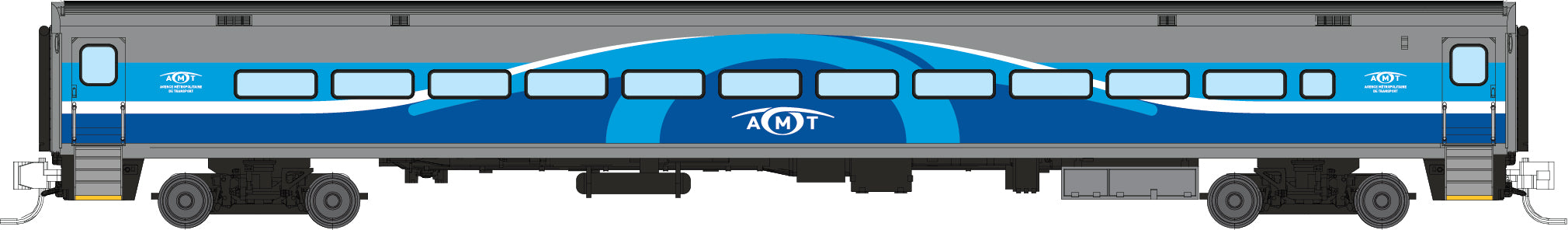 Rapido N Comet Car: MARC: Coach