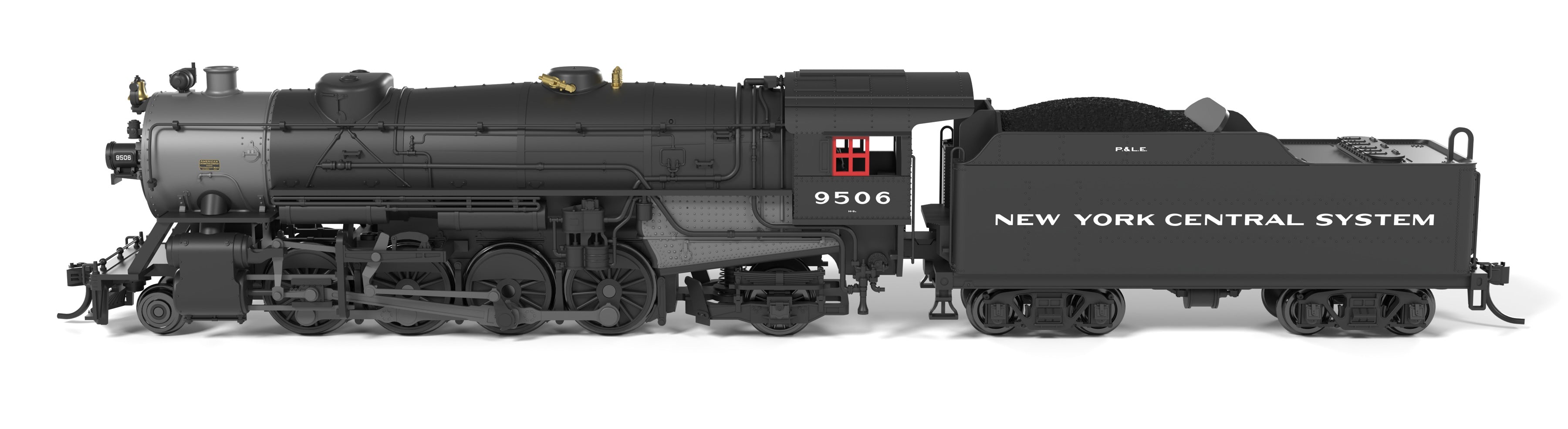 BLI 10058 N USRA Heavy Mikado NYC 9506 - side profile view