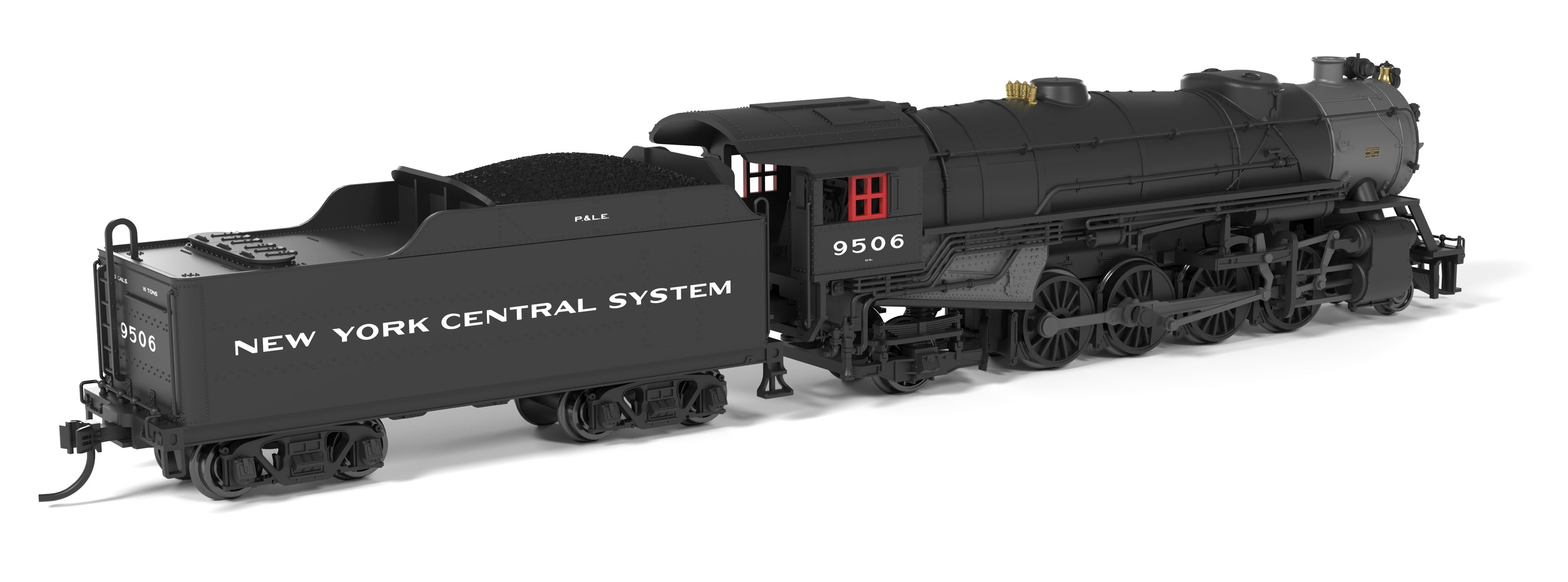 BLI 10058 N USRA Heavy Mikado NYC 9506 - rear 3/4 view