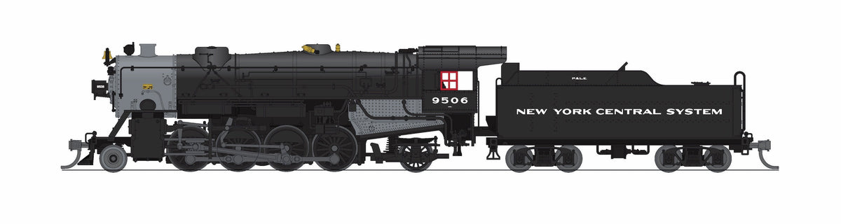 Broadway Limited Imports 10060 N USRA Heavy Mikado, NYC / PLE 9506, No-Sound / DCC-Ready, N