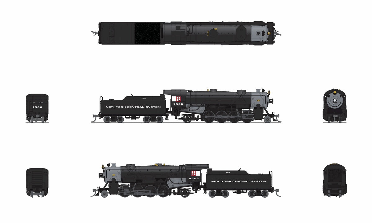 Broadway Limited Imports 10061 N USRA Heavy Mikado, NYC / PLE 9508, No-Sound / DCC-Ready, N - view 2