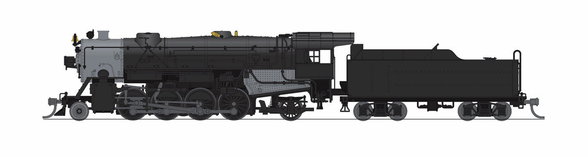 Broadway Limited Imports 10064 N USRA Heavy Mikado, Unlettered, Paragon4 Sound/DC/DCC, N - view 7