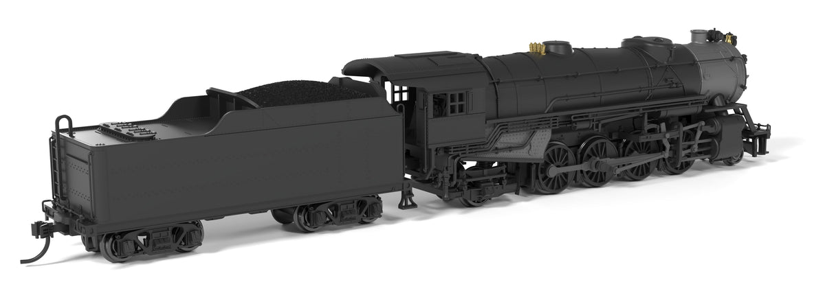 Broadway Limited Imports 10064 N USRA Heavy Mikado, Unlettered, Paragon4 Sound/DC/DCC, N - view 4