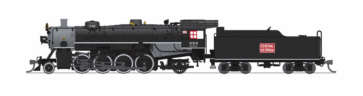 Broadway Limited Imports 10079 N USRA Light Mikado, CofG 699, TVRM Excursion Appearance, No-Sound / DCC-Ready, N - view 7