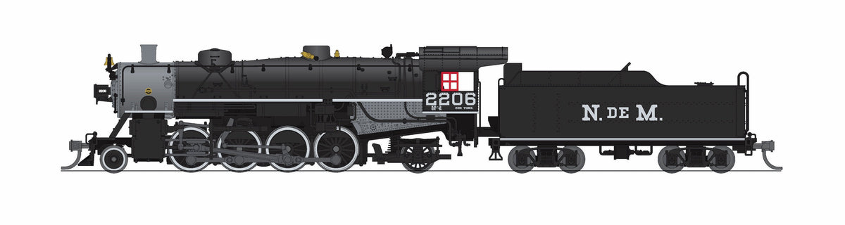 Broadway Limited Imports 10083 N USRA Light Mikado, NdeM 2209, No-Sound / DCC-Ready, N - view 7