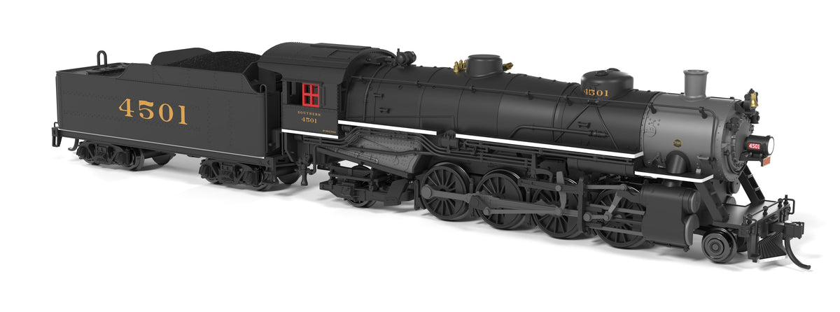 Broadway Limited Imports 10089 N USRA Light Mikado, SOU 4501, Black Boiler, No-Sound / DCC-Ready, N - view 6