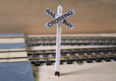 Osborn Models 1009 HO Scale Osborn Models 1009 - Transition Crossbucks - 5