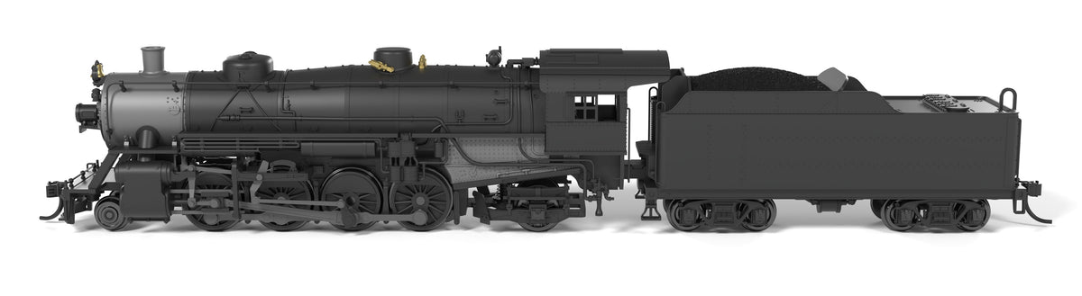 Broadway Limited Imports 10095 N USRA Light Mikado, Unlettered, No-Sound / DCC-Ready, N - view 2