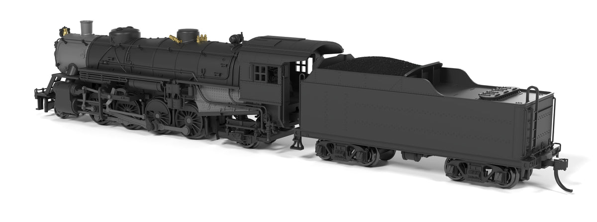 Broadway Limited Imports 10095 N USRA Light Mikado, Unlettered, No-Sound / DCC-Ready, N - view 3