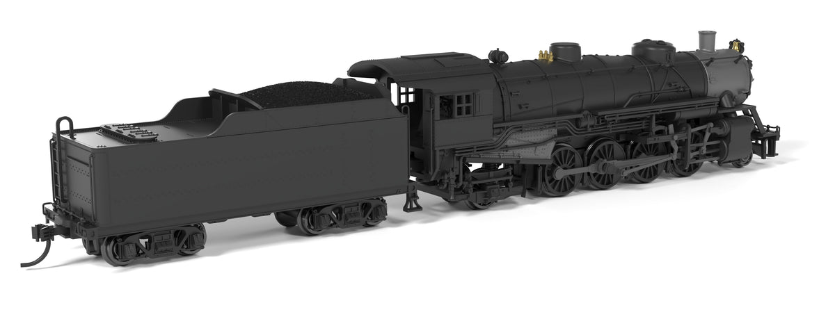 Broadway Limited Imports 10095 N USRA Light Mikado, Unlettered, No-Sound / DCC-Ready, N - view 4