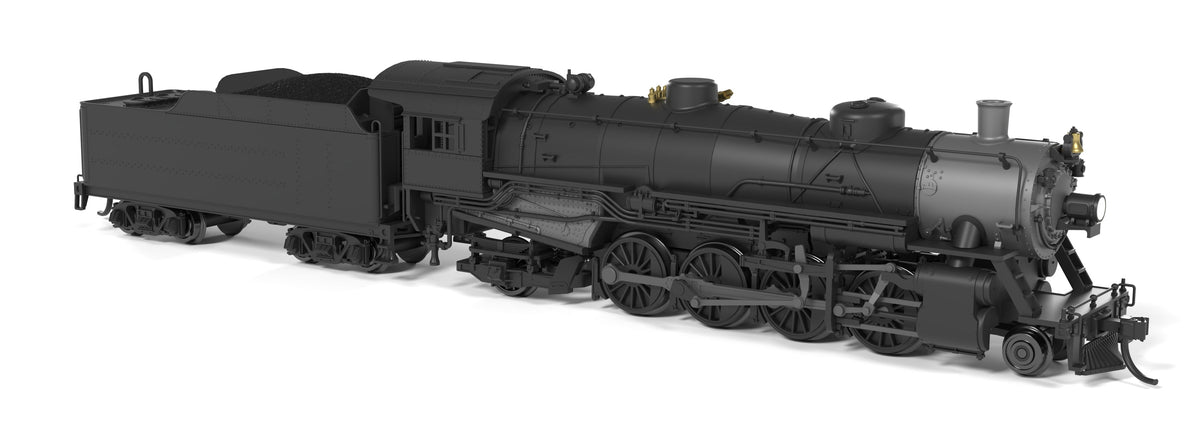 Broadway Limited Imports 10095 N USRA Light Mikado, Unlettered, No-Sound / DCC-Ready, N - view 6