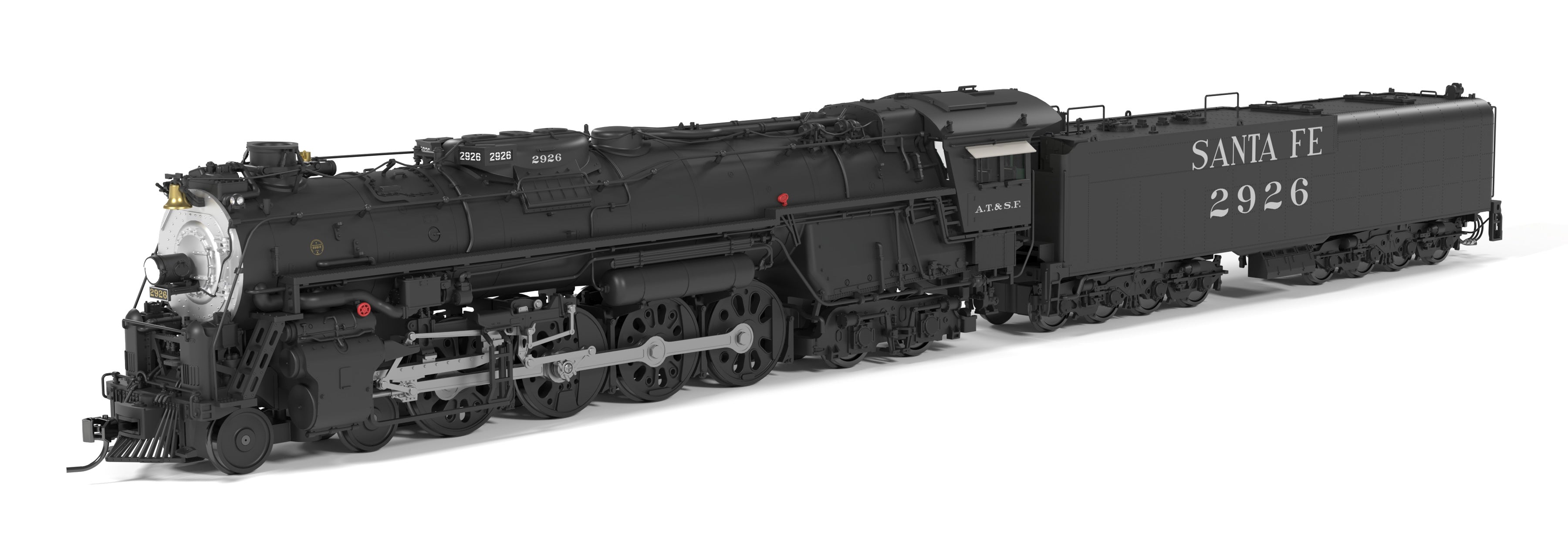 Broadway Limited Imports 10100 HO ATSF Class 2900 4-8-4 Santa Fe 2926 - main view
