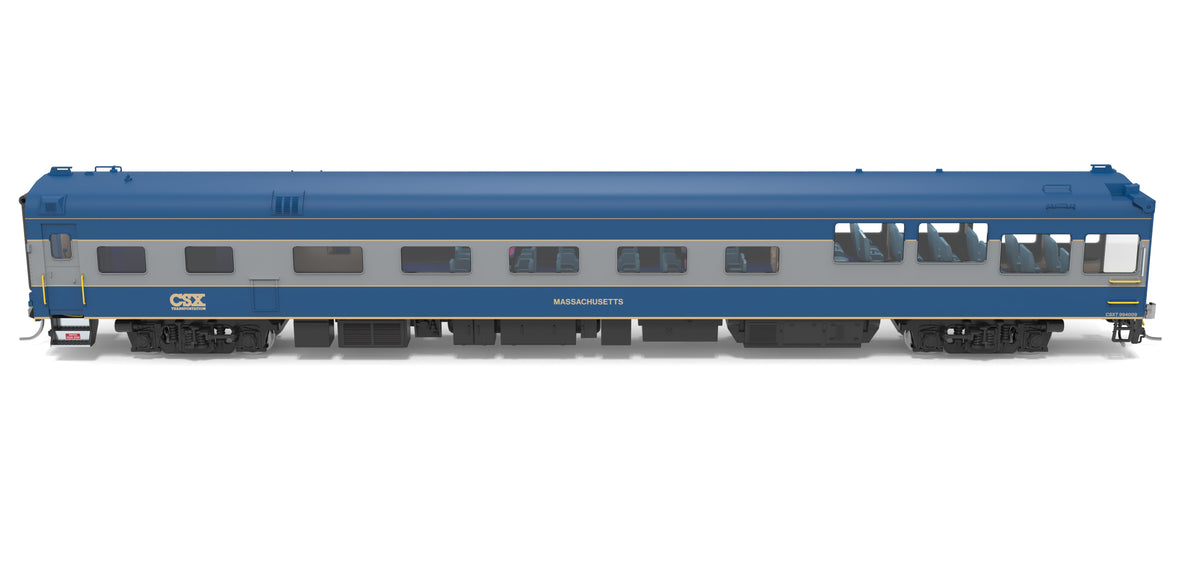 Broadway Limited Imports 10173 HO CSX Track Inspection Car, #994009, "Massachusetts", 1999-2006 Appearance - view 6