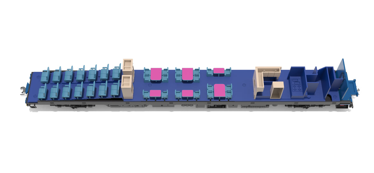 Broadway Limited Imports 10173 HO CSX Track Inspection Car, #994009, "Massachusetts", 1999-2006 Appearance - view 8