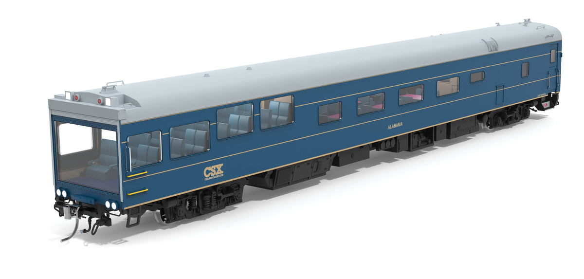 Broadway Limited Imports 10174 HO CSX Track Inspection Car, #994009, "Alabama", 2006-2010 Appearance