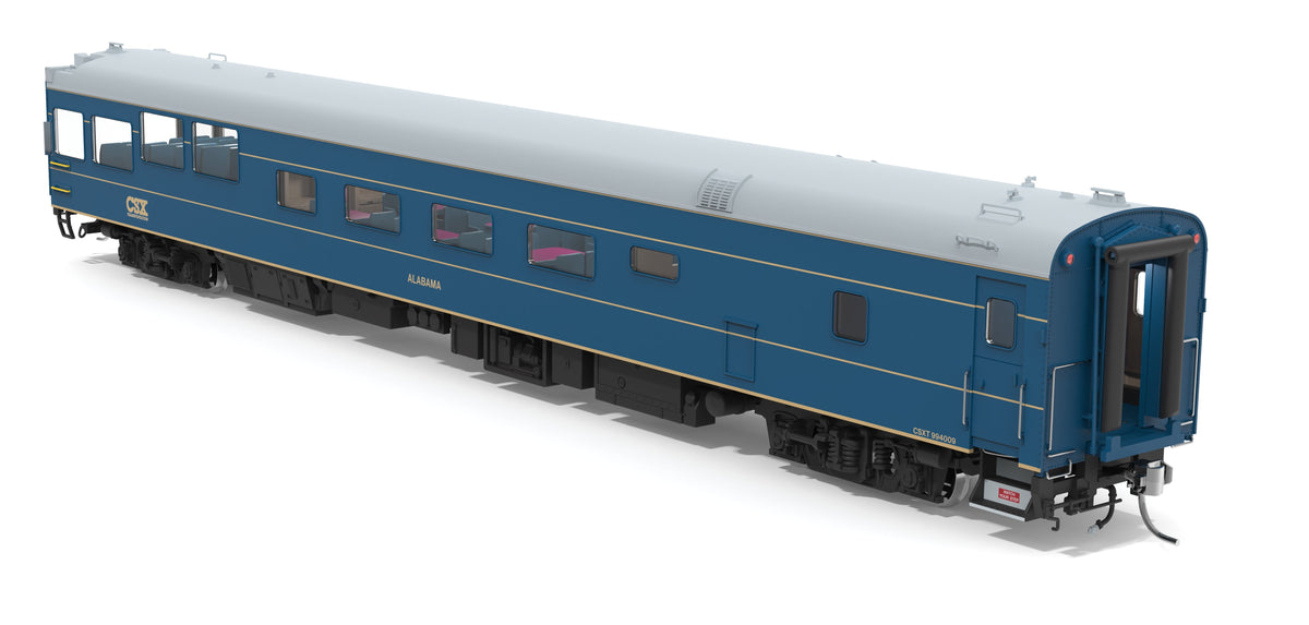 Broadway Limited Imports 10174 HO CSX Track Inspection Car, #994009, "Alabama", 2006-2010 Appearance - view 4