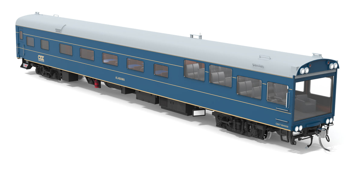 Broadway Limited Imports 10175 HO CSX Track Inspection Car, #994009, "Alabama", 2014-2021 Appearance - view 7