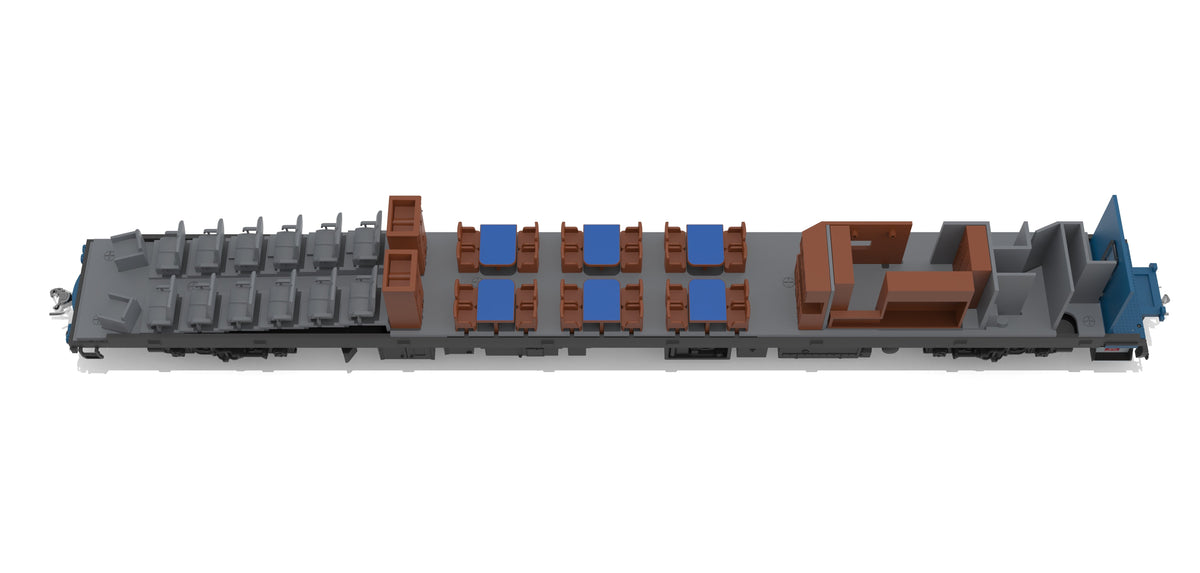 Broadway Limited Imports 10175 HO CSX Track Inspection Car, #994009, "Alabama", 2014-2021 Appearance - view 8