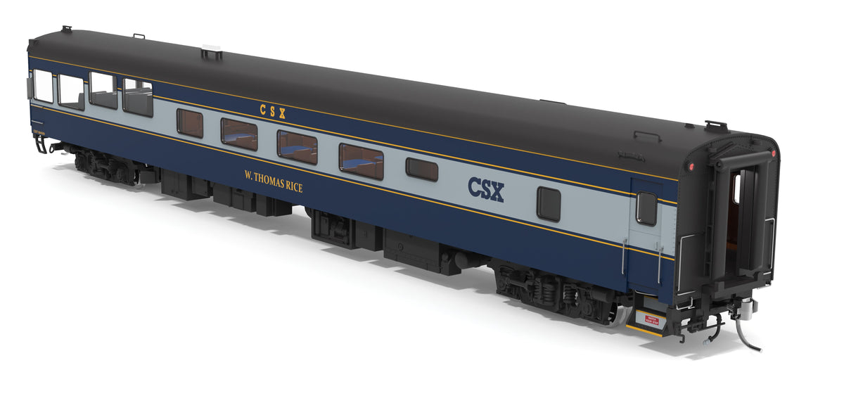 Broadway Limited Imports 10176 HO CSX Track Inspection Car, #994009, "W. Thomas Rice", 2021-Present Day Appearance - view 4