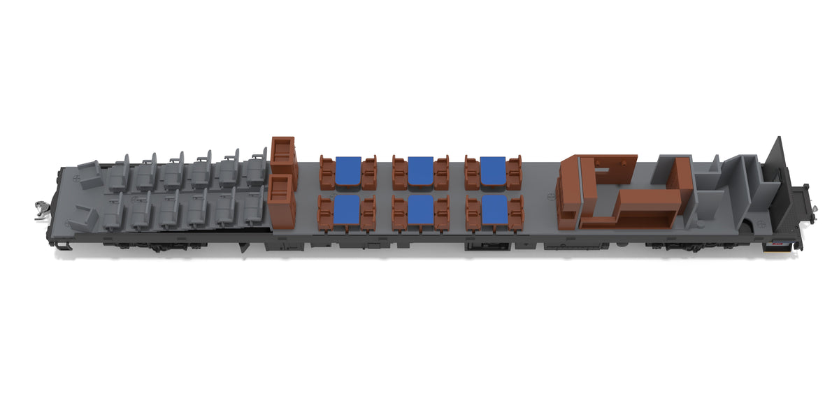 Broadway Limited Imports 10176 HO CSX Track Inspection Car, #994009, "W. Thomas Rice", 2021-Present Day Appearance - view 8
