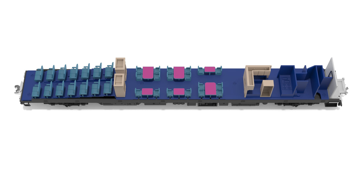 Broadway Limited Imports 10177 HO Conrail-Type Track Inspection Car, Unlettered / Primer Gray - view 8