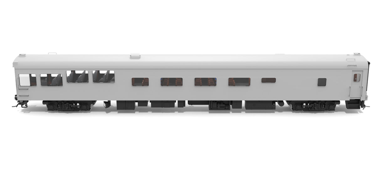 Broadway Limited Imports 10178 HO CSX-Type Track Inspection Car, Unlettered / Primer Gray - view 3