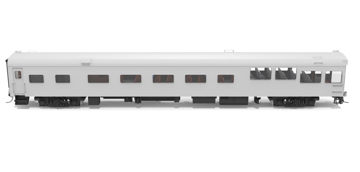 Broadway Limited Imports 10178 HO CSX-Type Track Inspection Car, Unlettered / Primer Gray - view 6