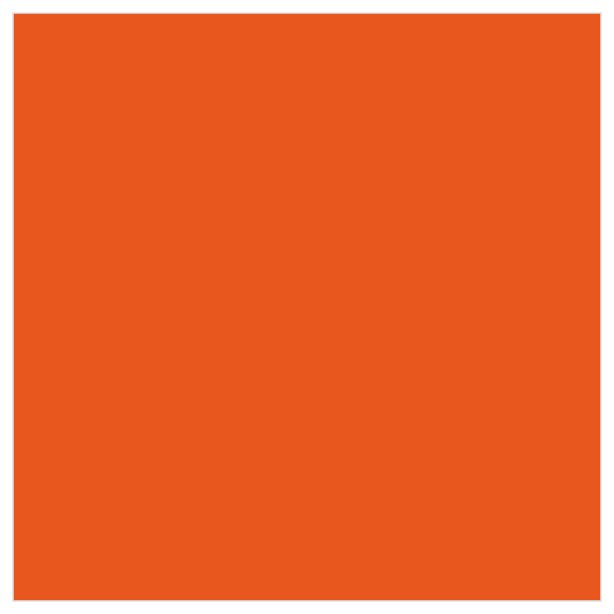 Tru-Color TCP-32 Canadian National Orange 1 oz color chip