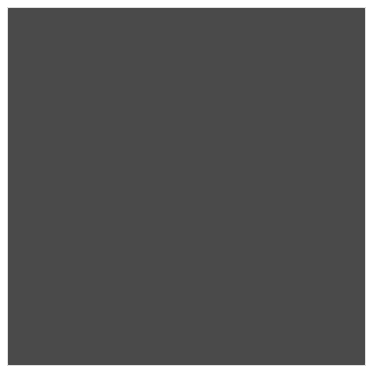 Tru-Color TCP-802 Flat Dark Gray 1 oz color chip