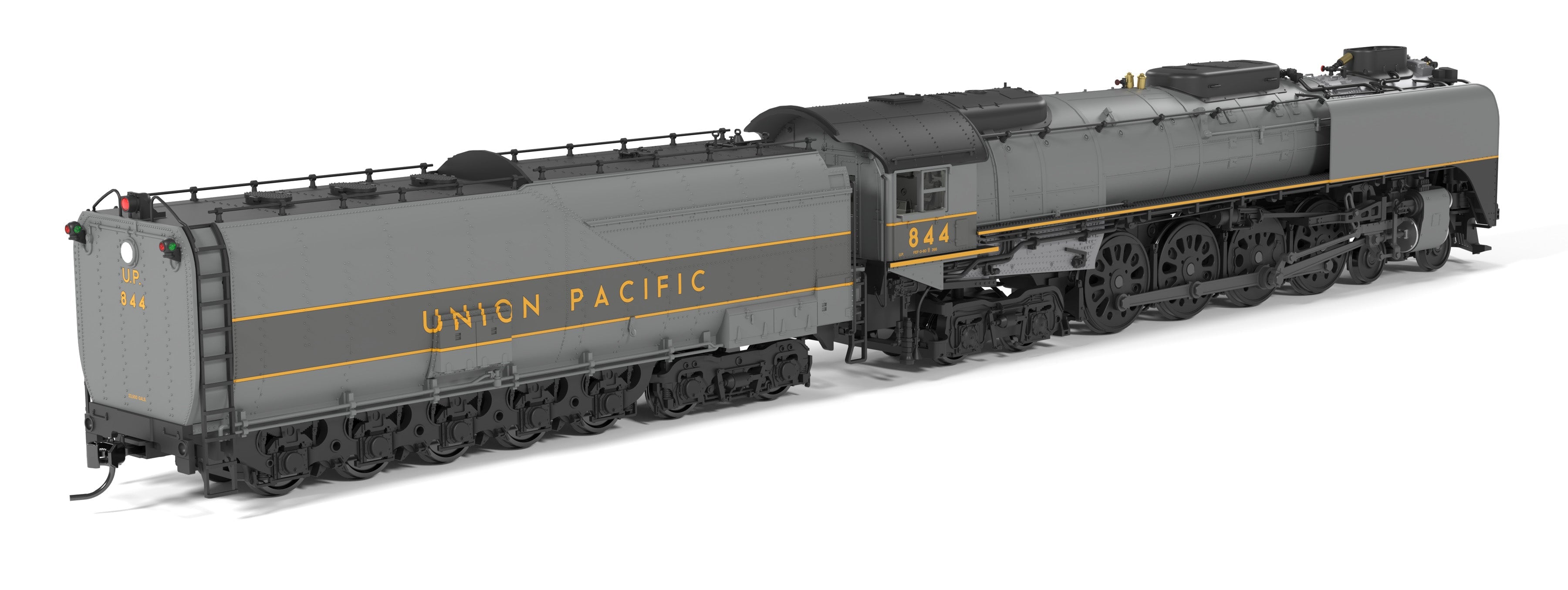 BLI 10206 HO FEF-3 4-8-4 UP 844 - cab and engineer-side detail
