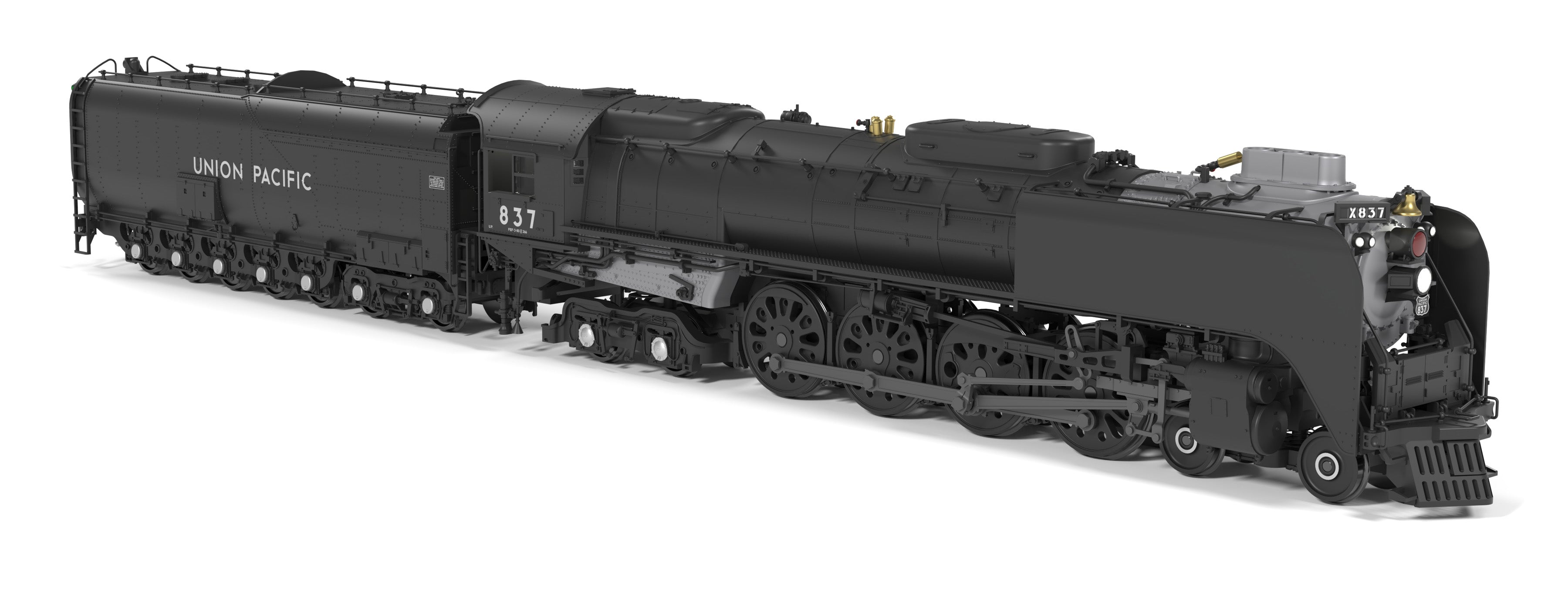 BLI 10209 HO FEF-3 4-8-4 UP 837 - roof and exhaust detail