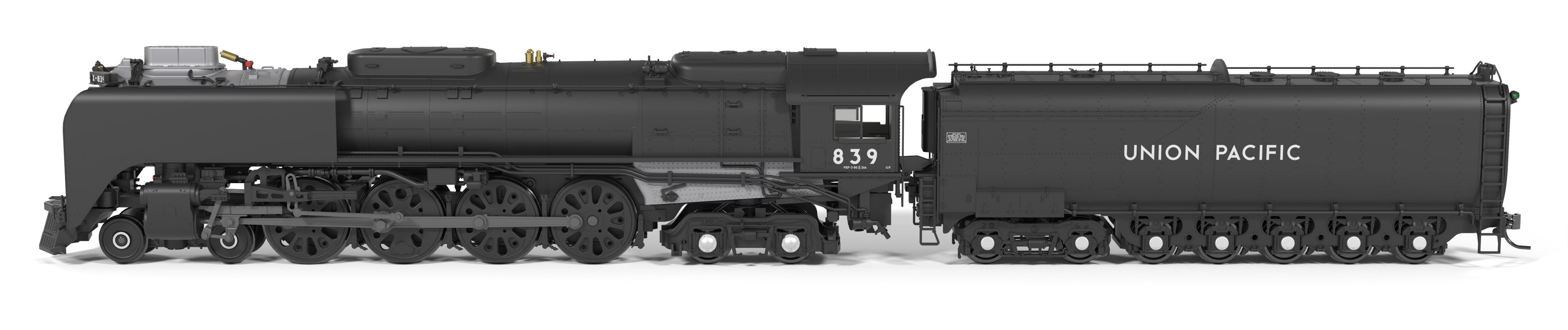 BLI 10210 HO FEF-3 4-8-4 UP 839 - front 3/4 view